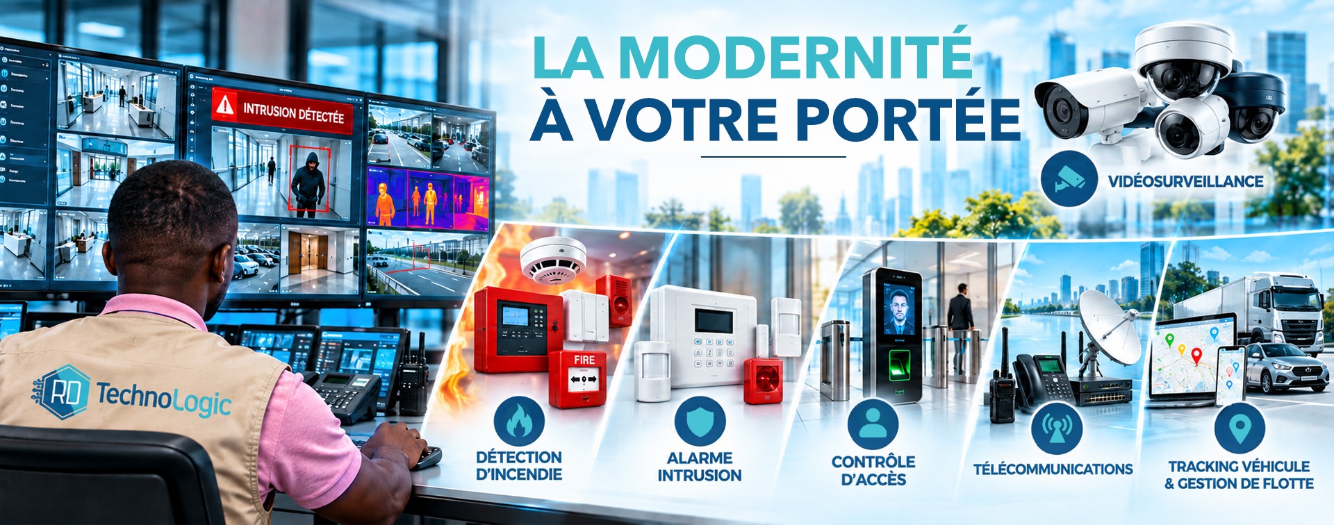 RD TechnoLogic : solutions de sécurité et de technologie